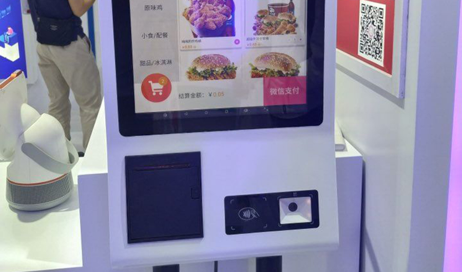 嵌入式二維碼模組廣泛應用于自助點餐機